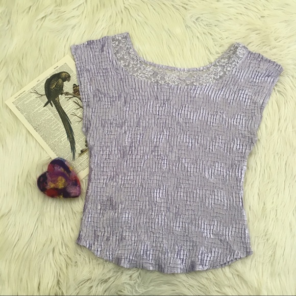 💜SOLD💜Dress Barn Womens Purple Sleeveless Top - Picture 5 of 5